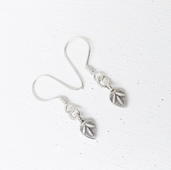 TEAR DROP LOTUS EARRINGS