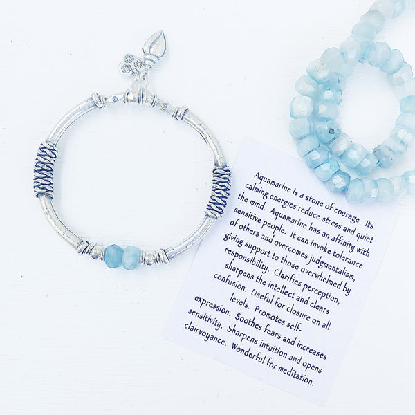 AQUAMARINE NURTURE BRACELET