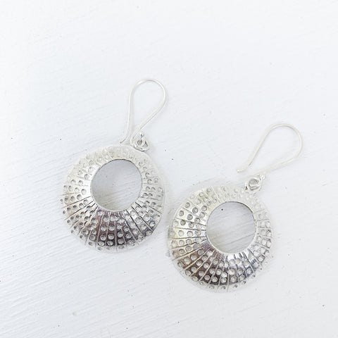 SILVER SEA EARRINGS