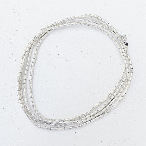 RICE BEAD PLAIN NECKLACE