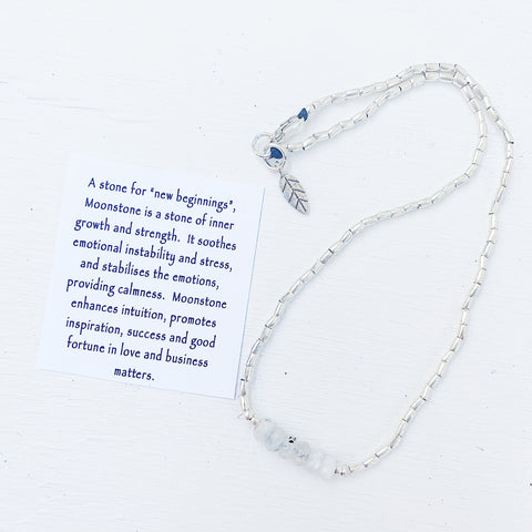 MOONSTONE NECKLACE